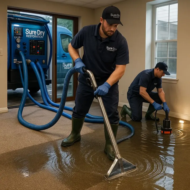 Water Extraction and Removal process in Virginia, MN